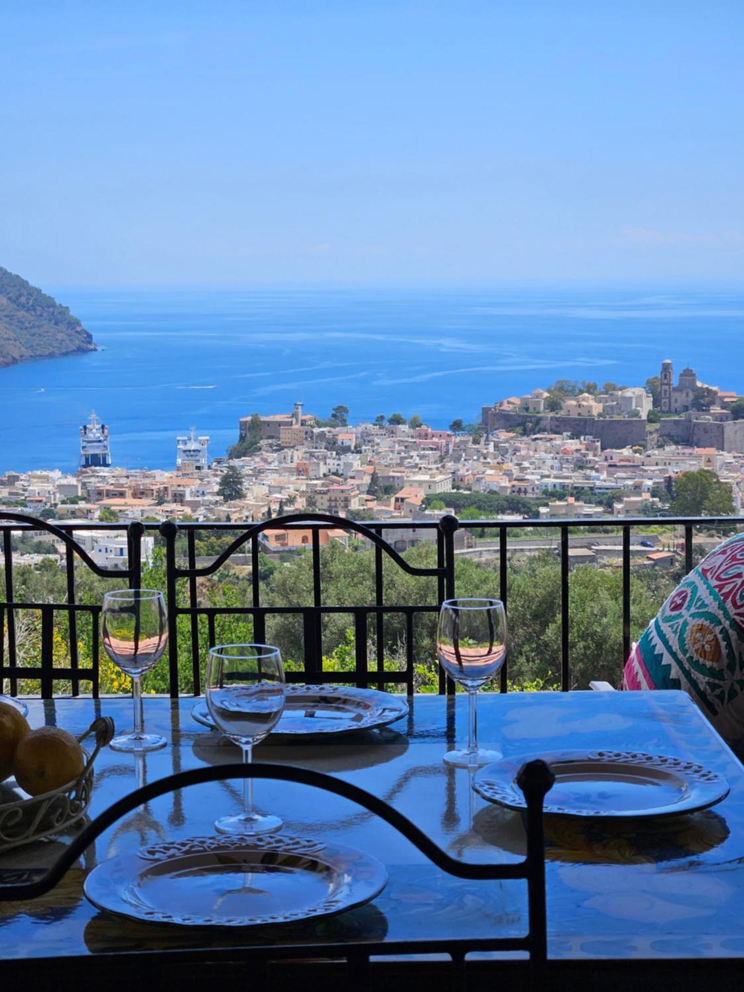 Villa Belvedere Lipari  Exterior foto
