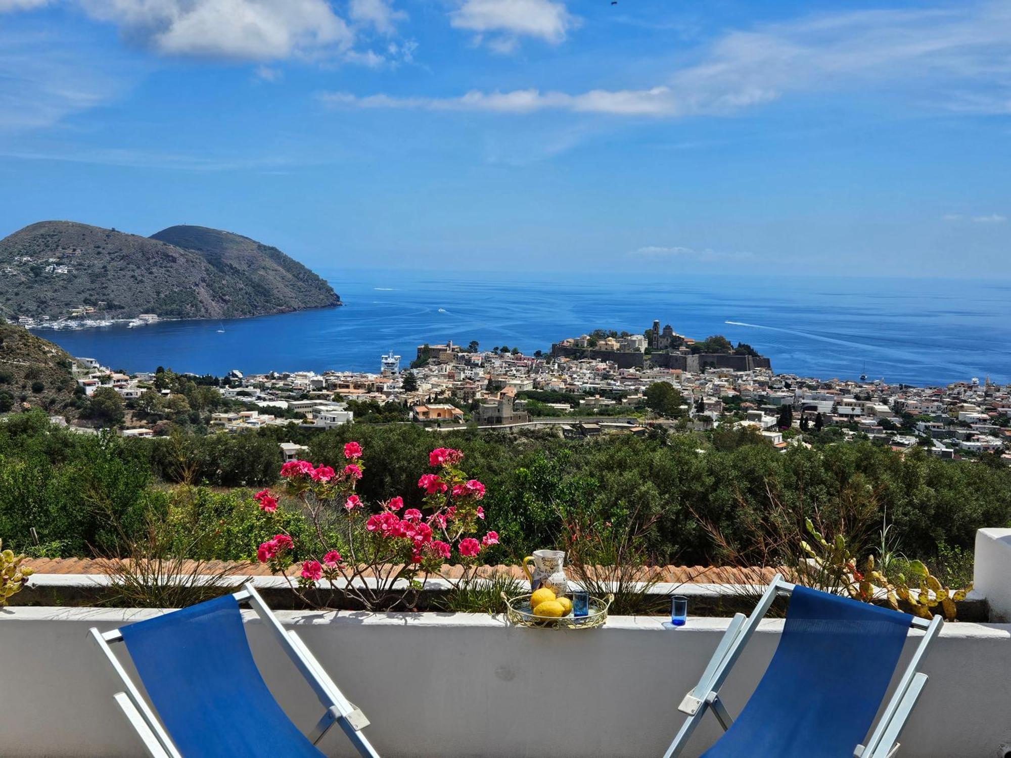 Villa Belvedere Lipari  Exterior foto