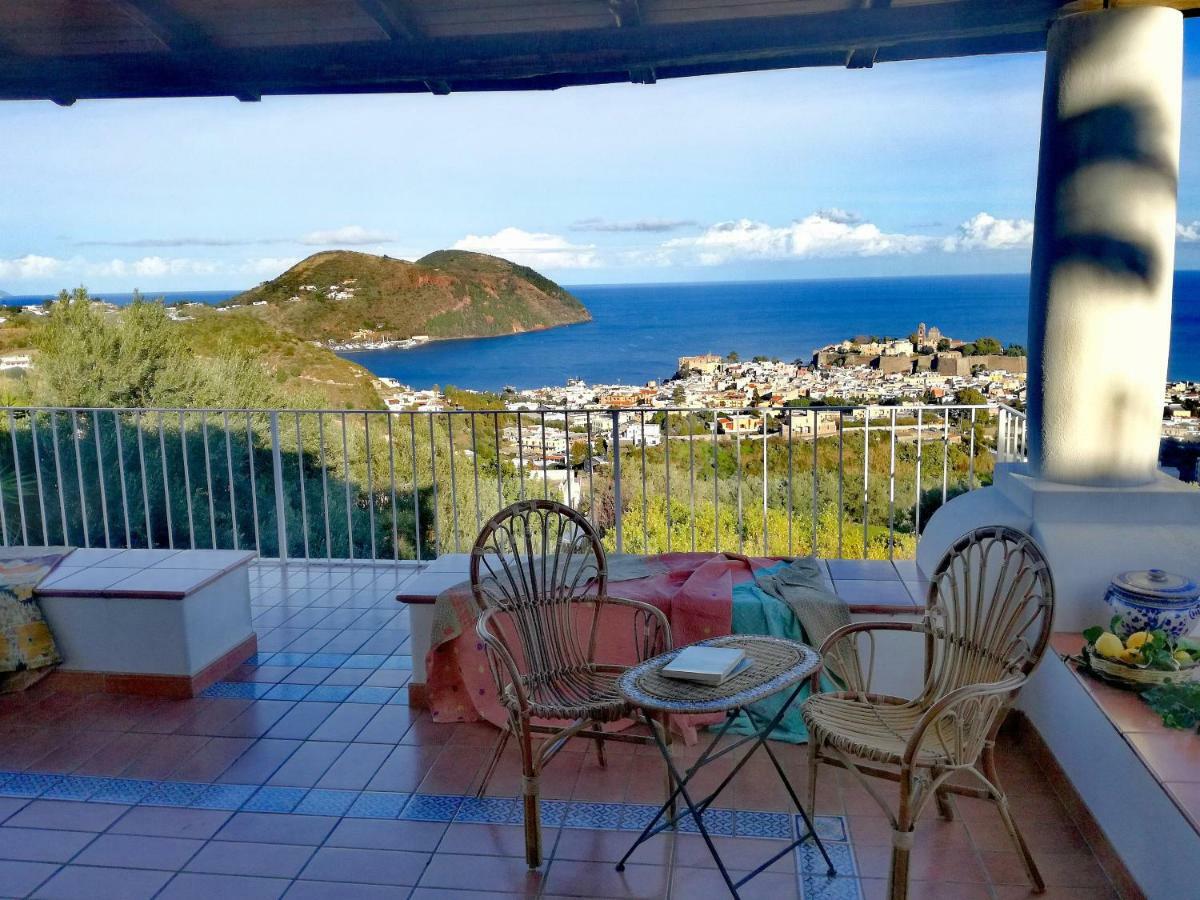 Villa Belvedere Lipari  Exterior foto