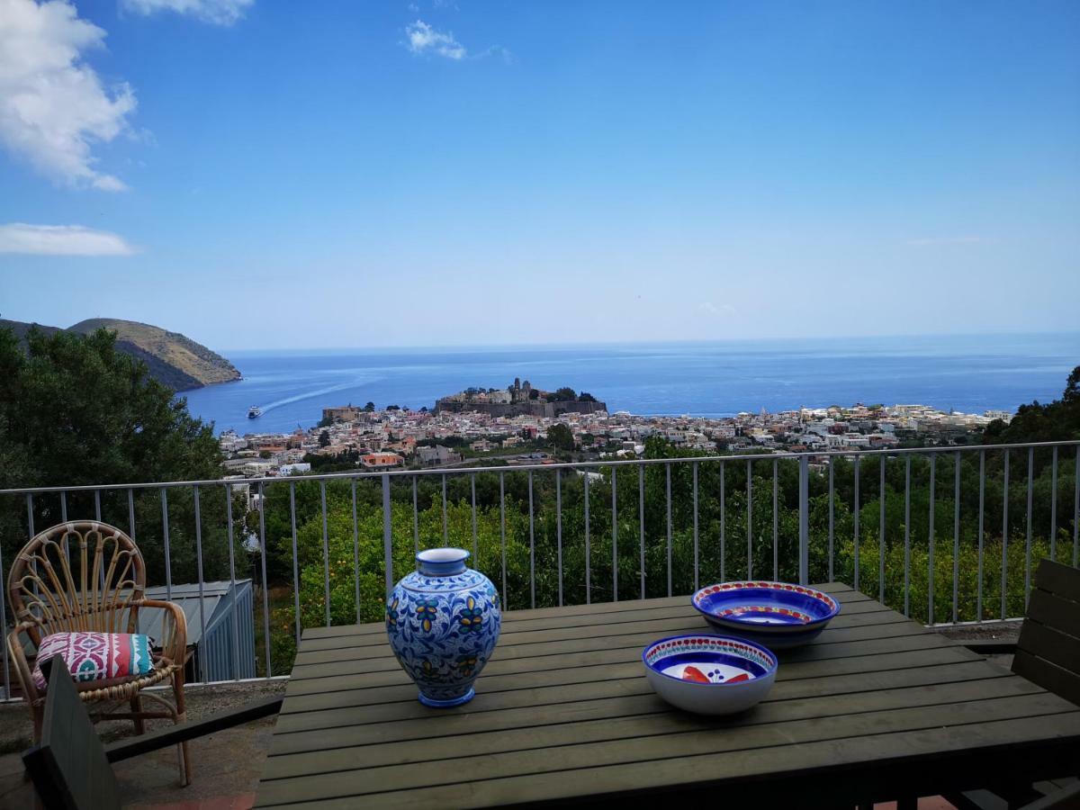 Villa Belvedere Lipari  Exterior foto